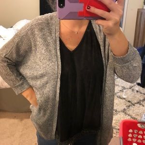 Gray Forever 21 Cardigan